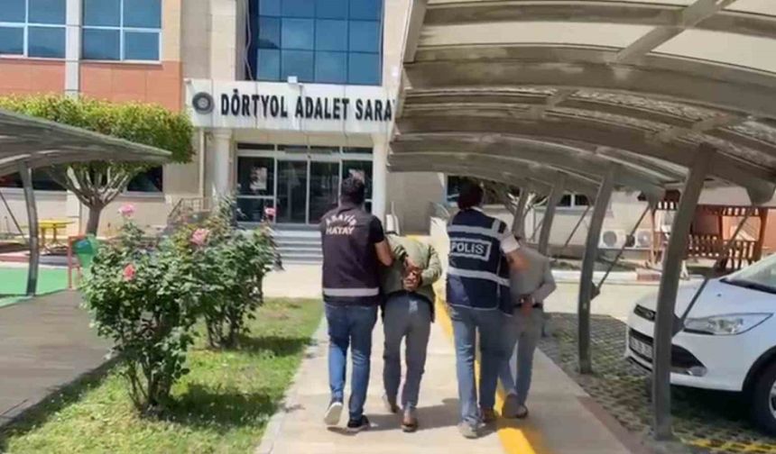 Dörtyol’da kablo çalan 2 şüpheli tutuklandı