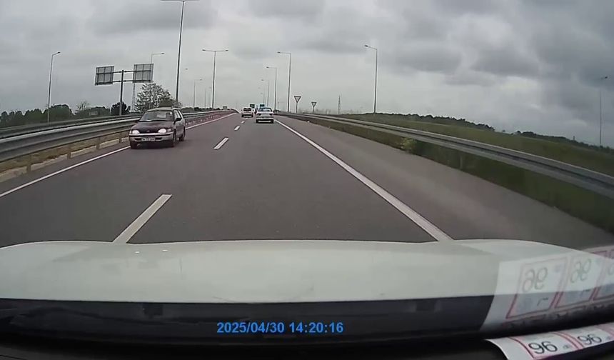 Duble yolda ters yönde gide otomobil ölüme davetiye çıkardı