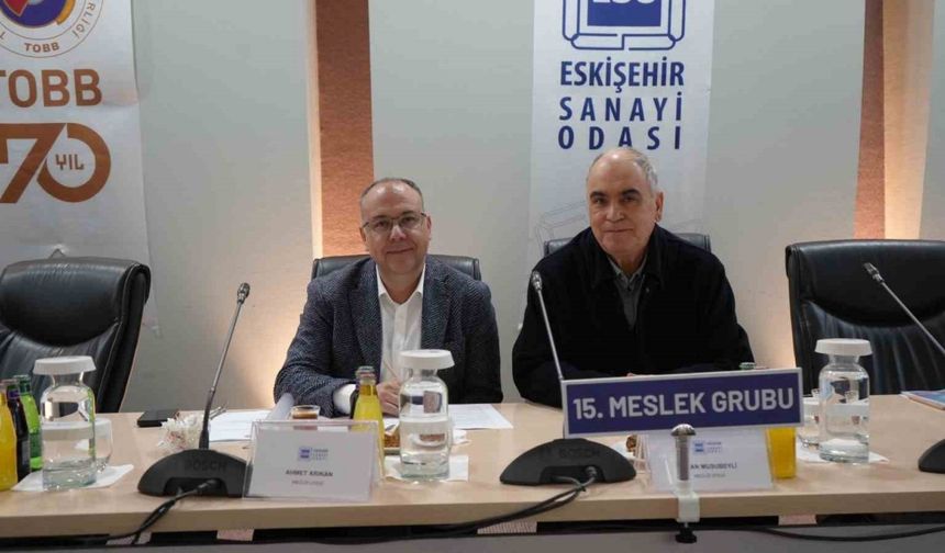 Eskişehir Sanayi Odası Nisan ayı meclis toplantısını gerçekleştirdi