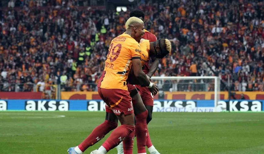 Galatasaray’dan son 3 maçta 14 gol