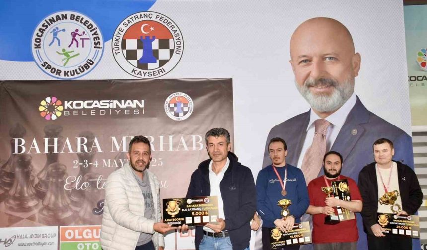 Kocasinan’da ‘Bahara Merhaba Turnuvası’ yoğun ilgi gördü