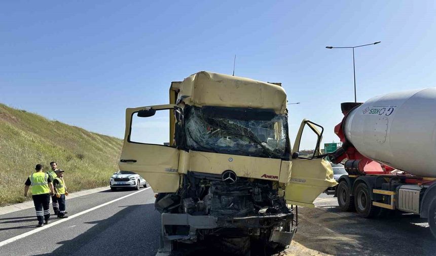 Kuzey Marmara Otoyolu’nda kaza: 1 ağır yaralı