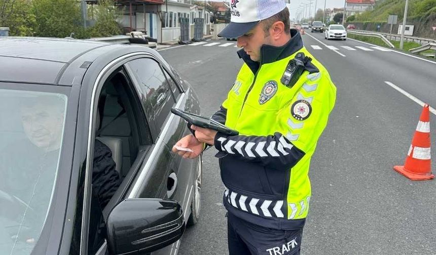 Ordu’da bir haftada yaklaşık 19 bin araç ve sürücü denetlendi
