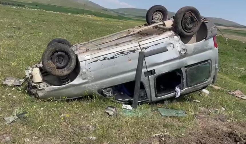 Otomobil takla attı: 2 yaralı