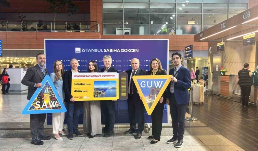 Sabiha Gökçen’den yeni stratejik bağlantı: Atırav’a direkt uçuşlar başladı