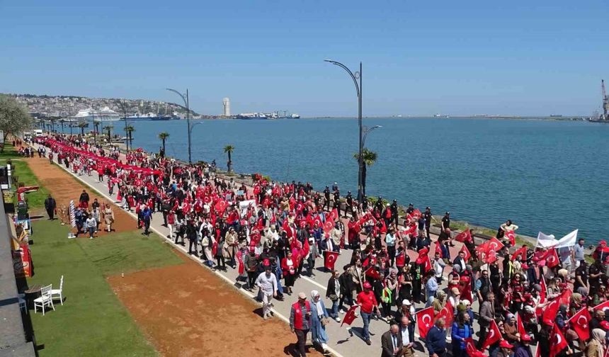 Samsun’da Aile Yürüyüşü