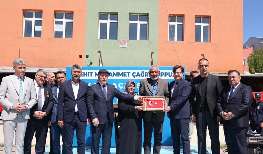 Şehit Piyade Er Muhammet Çağrı Toppuz’un adı yaşadığı sokağa verildi