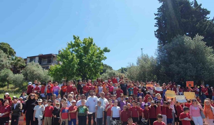 Söke’de "Temiz İlçem, Yeşil Geleceğim" projesiyle temizlik farkındalığı artıyor