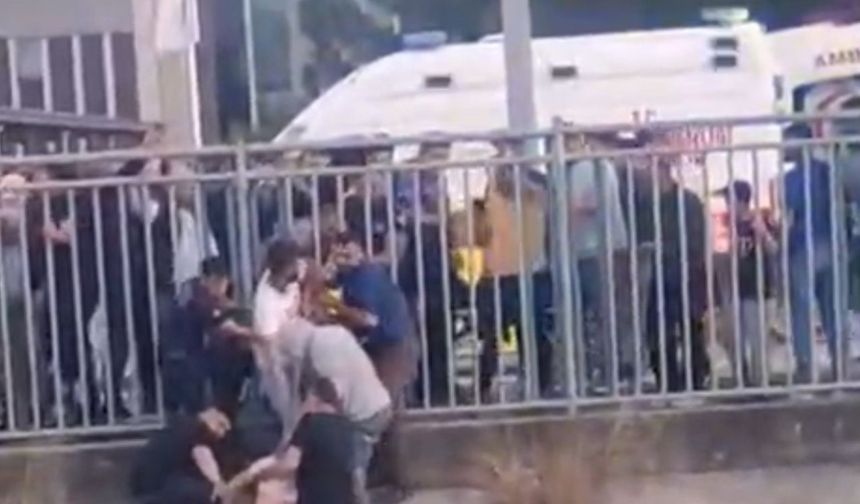 Sulama kanalına düşen adamı vatandaşlar kurtardı