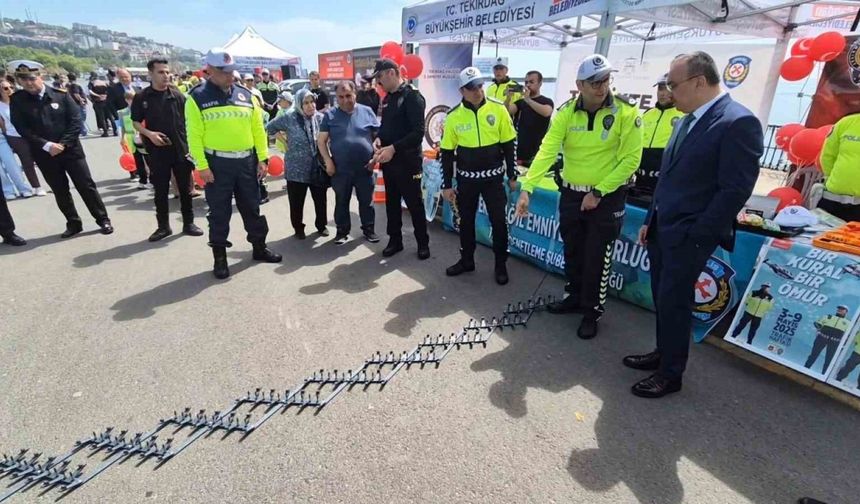 Tekirdağ’da Trafik Güvenliği Haftası etkinliği düzenlendi