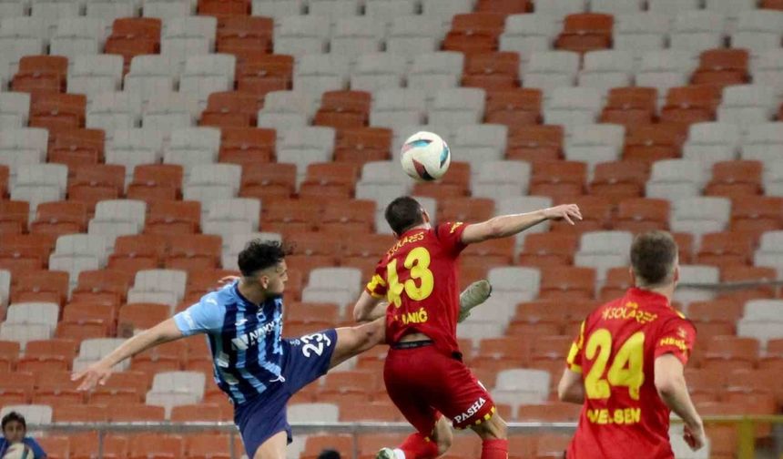 Trendyol Süper Lig: Adana Demirspor: 1 - Göztepe: 2 (Maç sonucu)