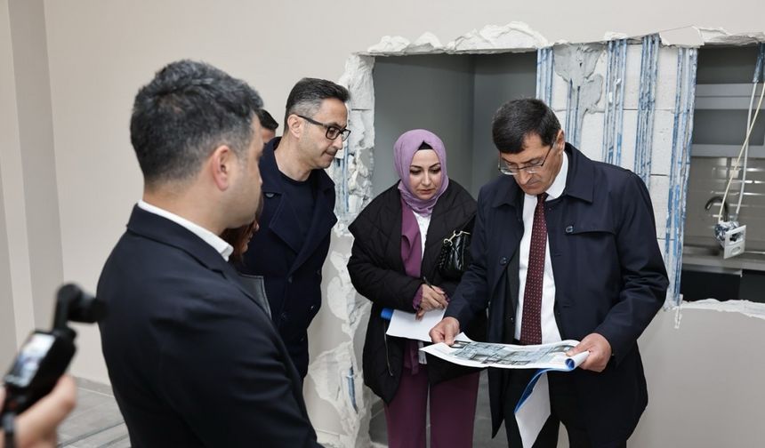 Yaşlı ve Engelli Sağlıklı Yaşam Merkezi’ne inceleme