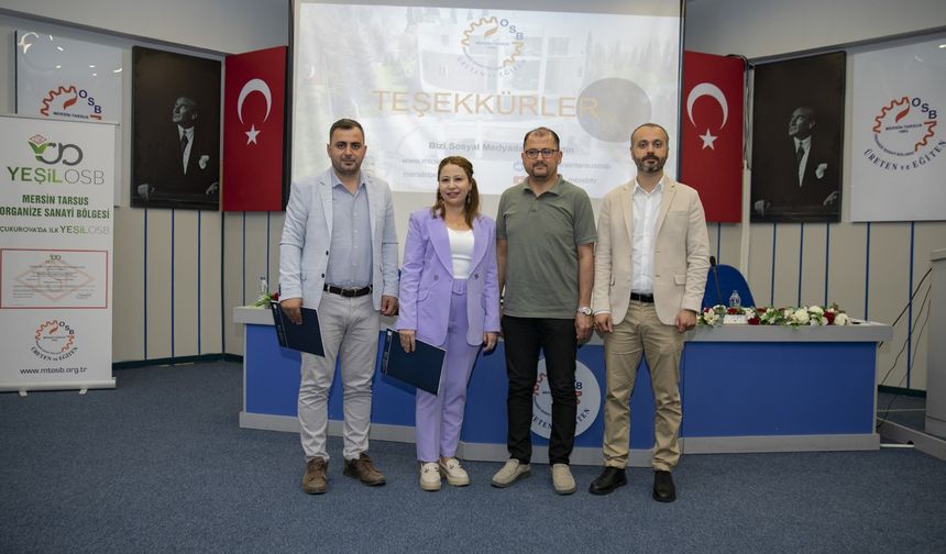 Mersin'de Yeşil Dönüşüm ve Yeşil İşler Masaya Yatırıldı