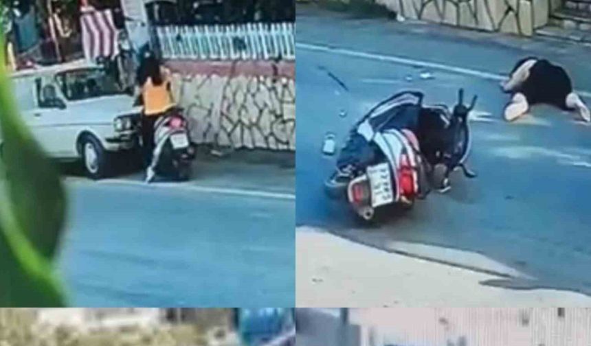 Mersin'de Korkunç Kazalar Kamerada