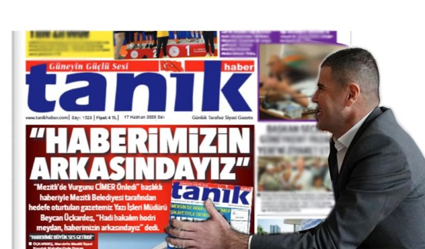 Tanık Gazetesinin Mezitli İddiaları Yeni Boyut Kazandı!