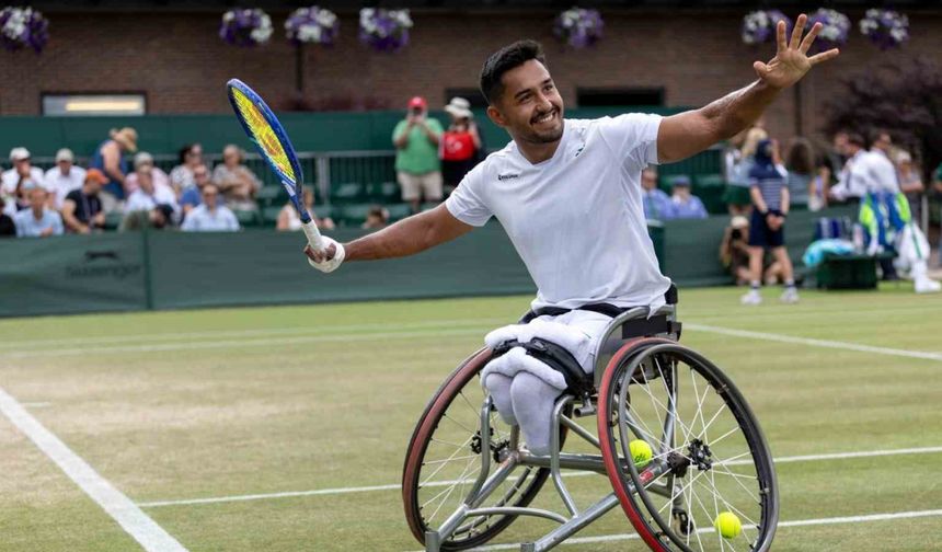 Ahmet Kaplan Wimbledon’da yarı finalde