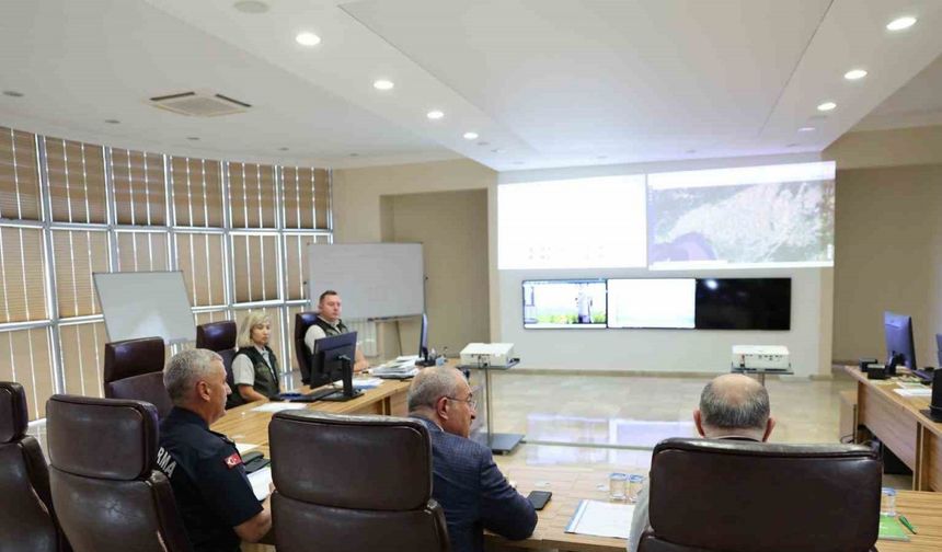 Çanakkale’de elektrik hattı kaynaklı yangınların önlemesi amacıyla toplantı düzenlendi