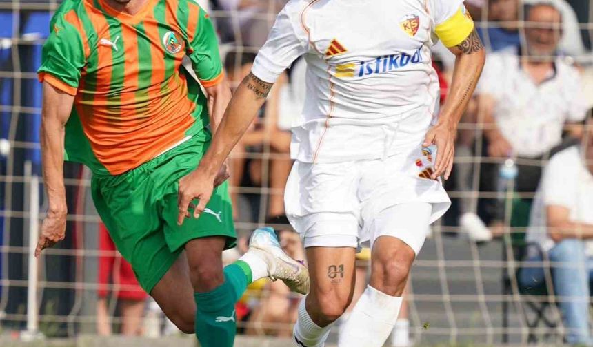 Kayserispor, Alanyaspor’a kaybetti
