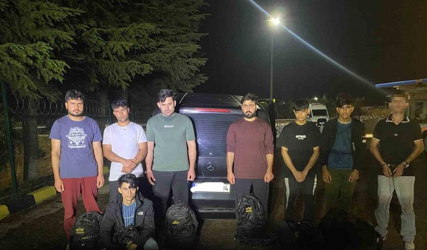 Tekirdağ’da göçmen kaçakçılığı operasyonunda 7 düzensiz göçmen yakalandı