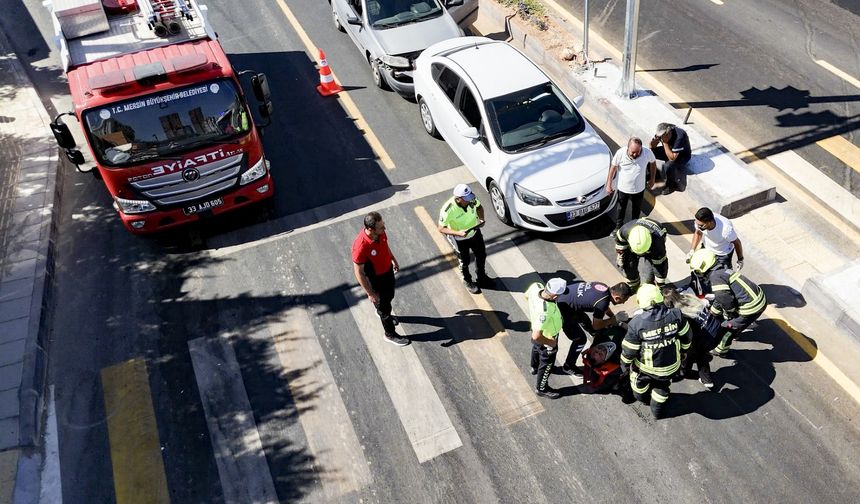 Mersin'de Trafik Güvenliği Tatbikatı