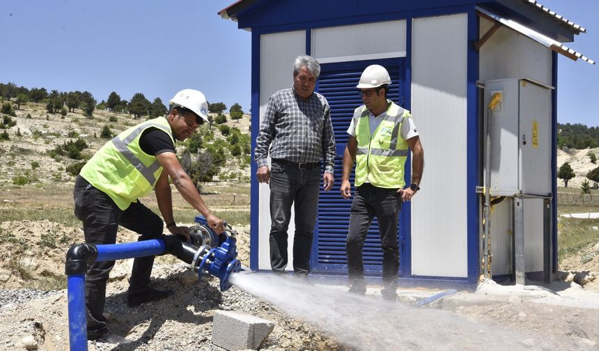 MESKİ'den Erdemli'ye Yeni İçme Suyu Kaynağı
