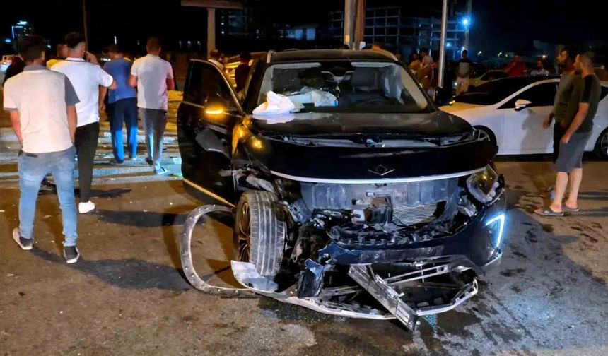 Aksaray’da iki araç çarpıştı: 7 yaralı