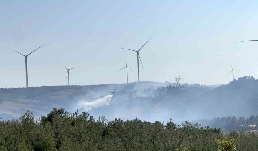 Çanakkale’de orman yangınına müdahale kapasitesi arttırıldı