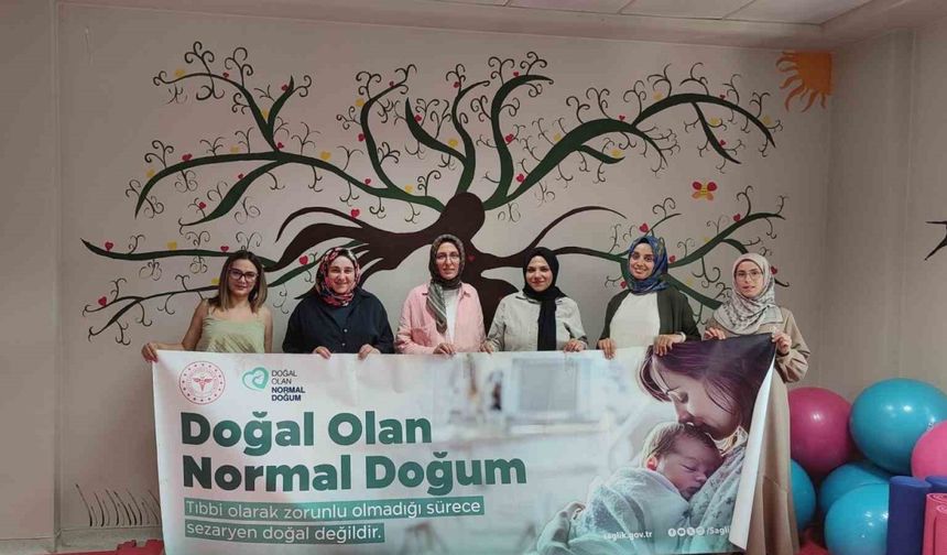 Doğal olan normal doğum etkinliği