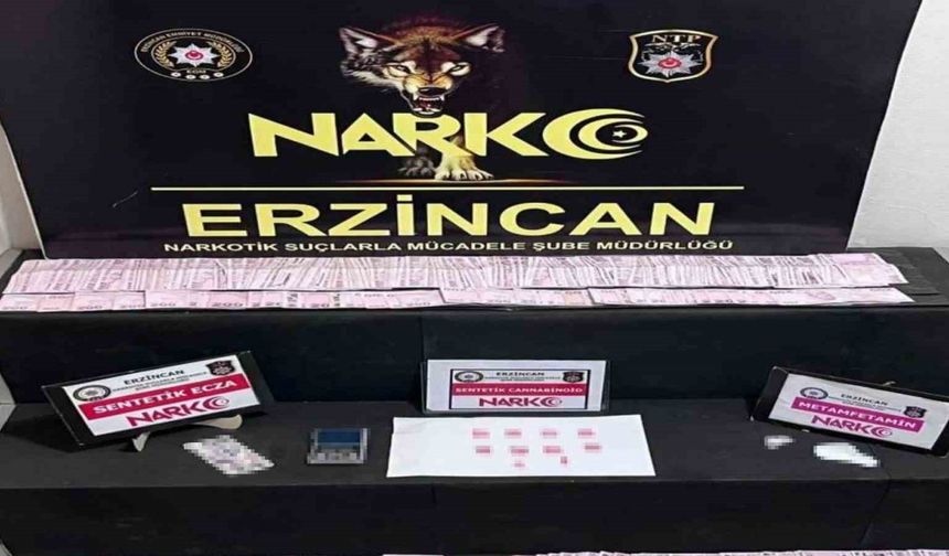 Erzincan’da uyuşturucu ticaretinden 2 kişi tutuklandı