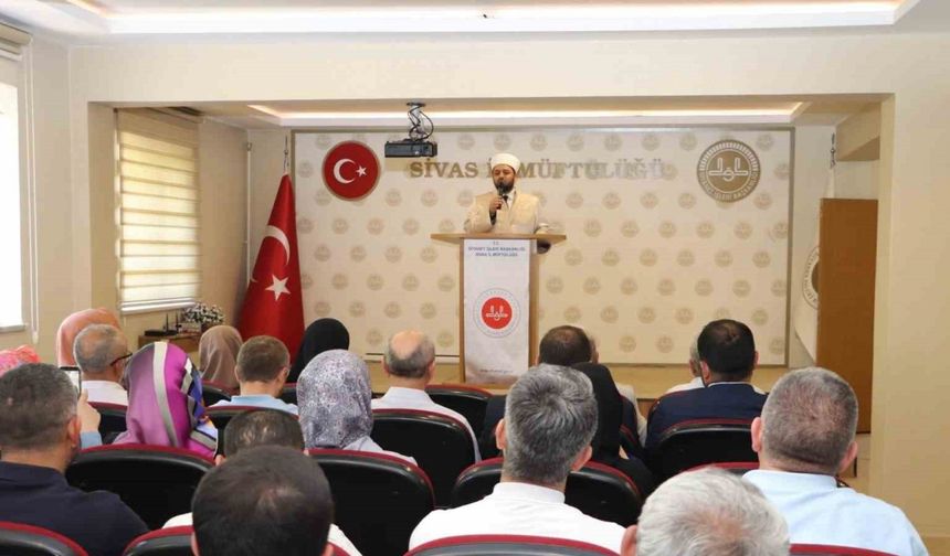 Sivas Müftülüğünde görev değişimi