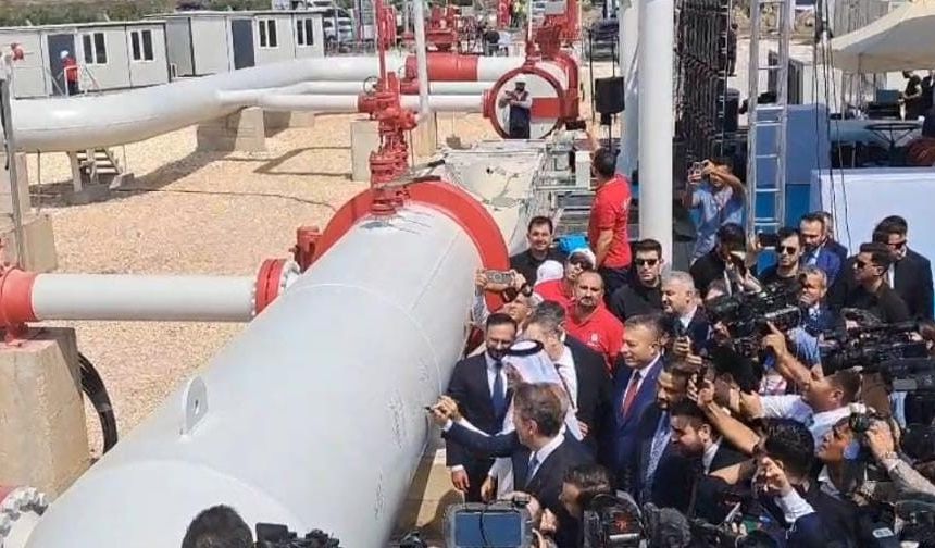 Türkiye-Suriye Doğal Gaz Boru Hattı açıldı