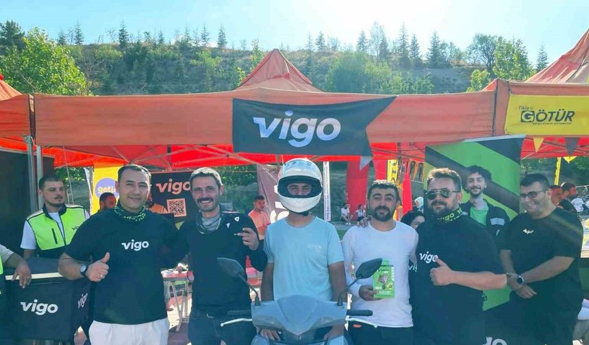 Vigo, Ankara’da düzenlenen Kurye Festivali’ne katıldı