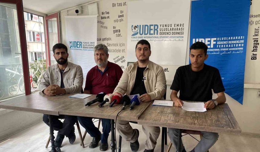 Yemenli 2 öğrenci ve babaları millet bahçesinde  darp edildi