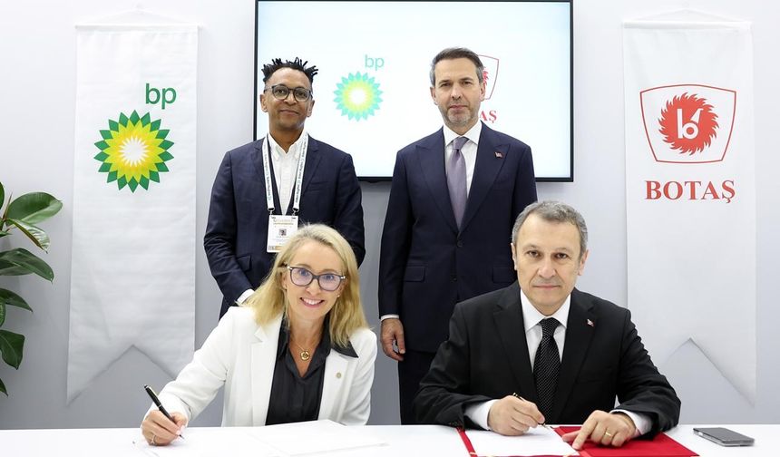 BOTAŞ ile 3 enerji devi arasında 8,7 milyar metreküplük doğal gaz anlaşması
