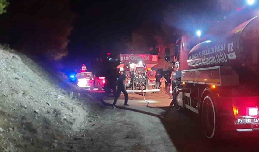 Burdur’daki orman yangını söndürüldü