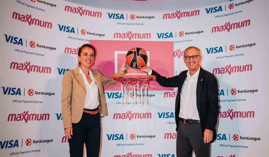 Maximum Kart, EuroLeague "Resmi Ödeme Partneri" Visa ile iş ortaklığına imza attı