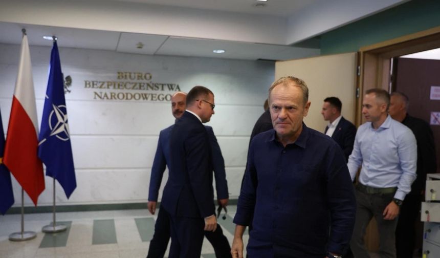 Polonya Başbakanı Tusk, "NATO ülkesi topraklarında ilk kez Rusya’ya ait İHA’lar düşürüldü"