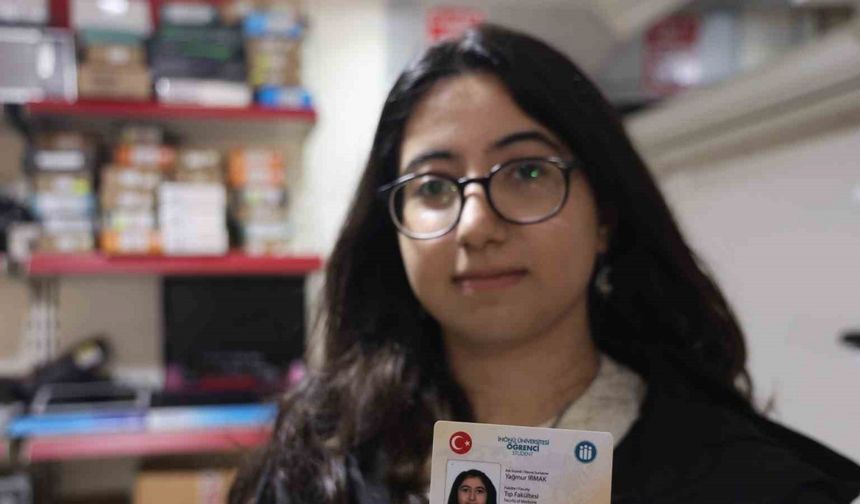 4 yaşında doktor olacağını söylemişti, 14 sene sonra Tıp Fakültesini kazandı