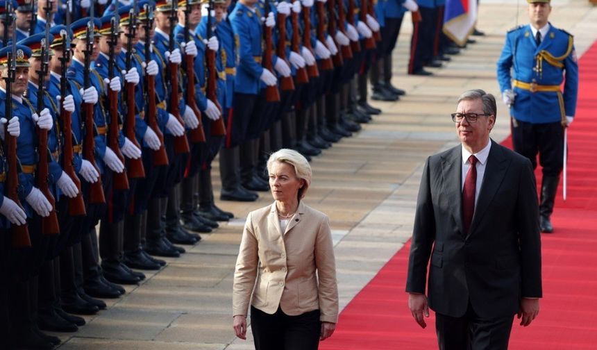 AB Komisyonu Başkan Von der Leyen: "Sırbistan’ın artık katılım sürecinde somut adımlar atma vakti geldi"