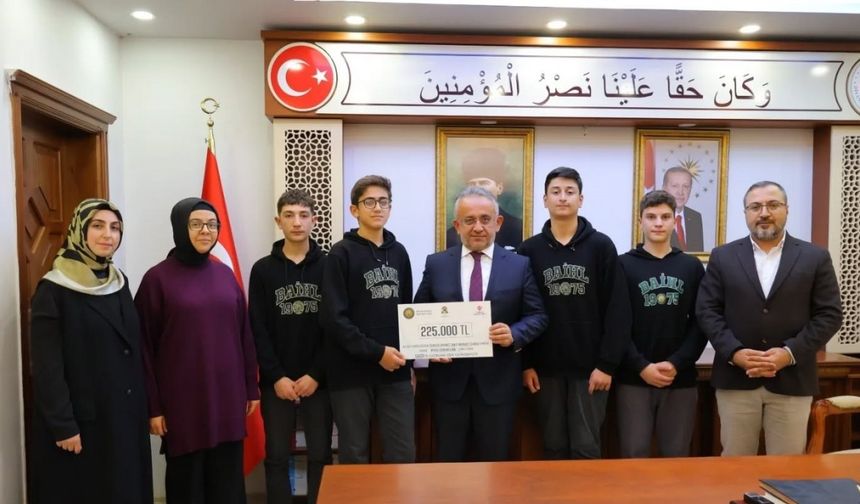 Bayburt İmam Hatip Lisesinden Filistin’e yardım