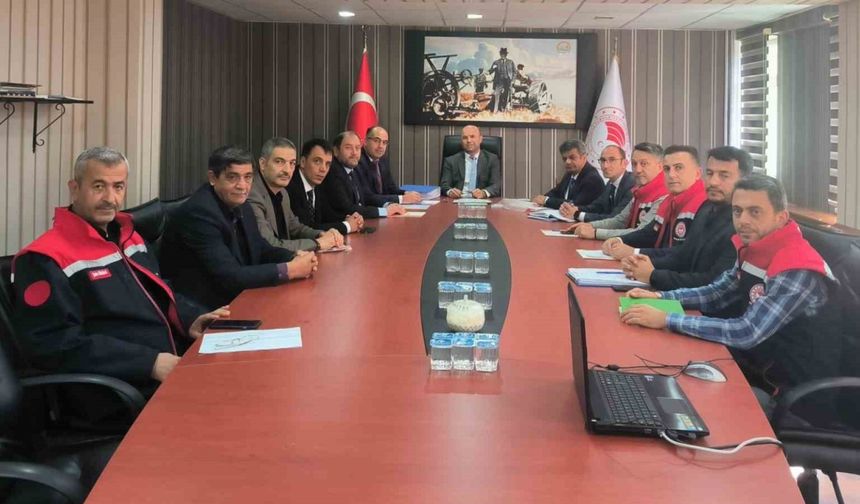 Bayburt’ta genel tarım sayımı ve TUKAS çalışmaları değerlendirildi