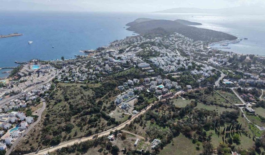 Bodrum Bergamut caddesinde yılların sorunu 3 günde çözüldü