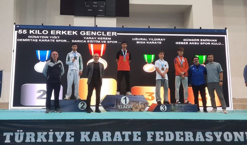 Darıcalı 3 karateci, U21 Milli Takımı’na seçildi