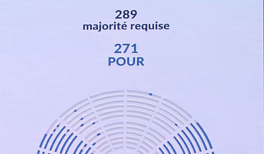 Fransız hükümeti güven oylamasından "kıl payı" ile geçti