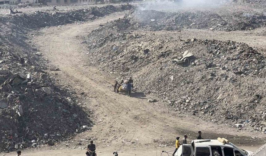 Gazze’de biriken çöp miktarı çeyrek milyon tonu aştı