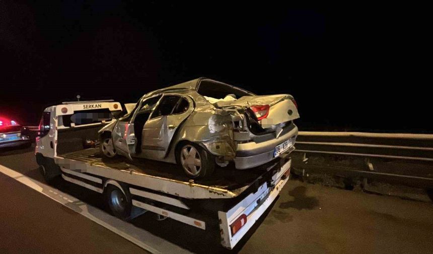 Hurdaya dönen araçta ağır yaralanmıştı, hastanede hayatını kaybetti