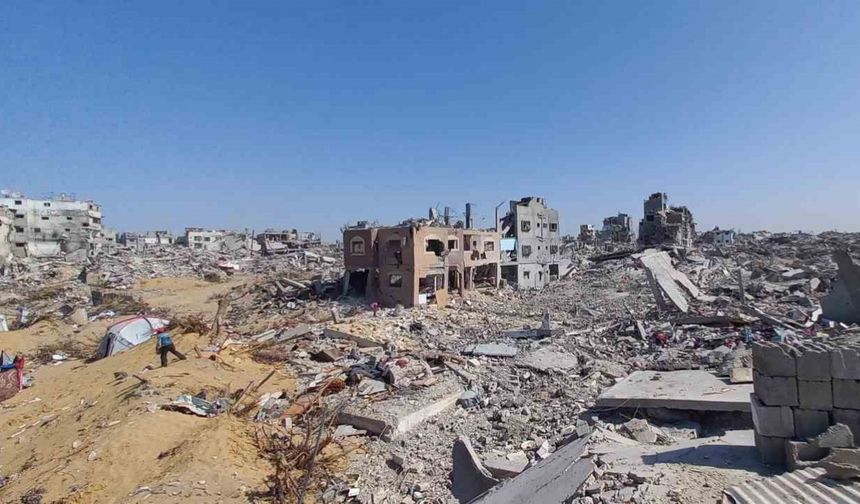 İsrail ordusunun çekildiği Cibaliye’de yıkım gözler önüne serildi