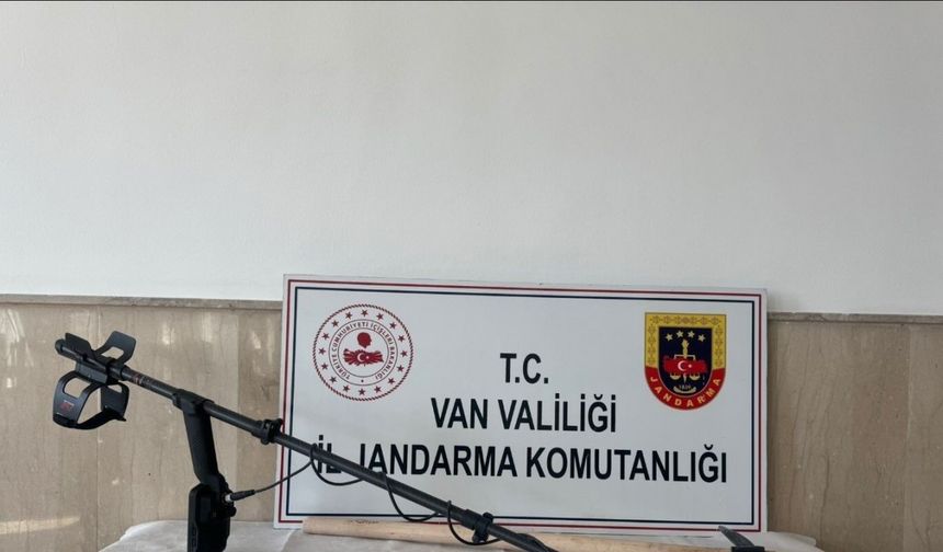 İzinsiz define arayanlara suçüstü