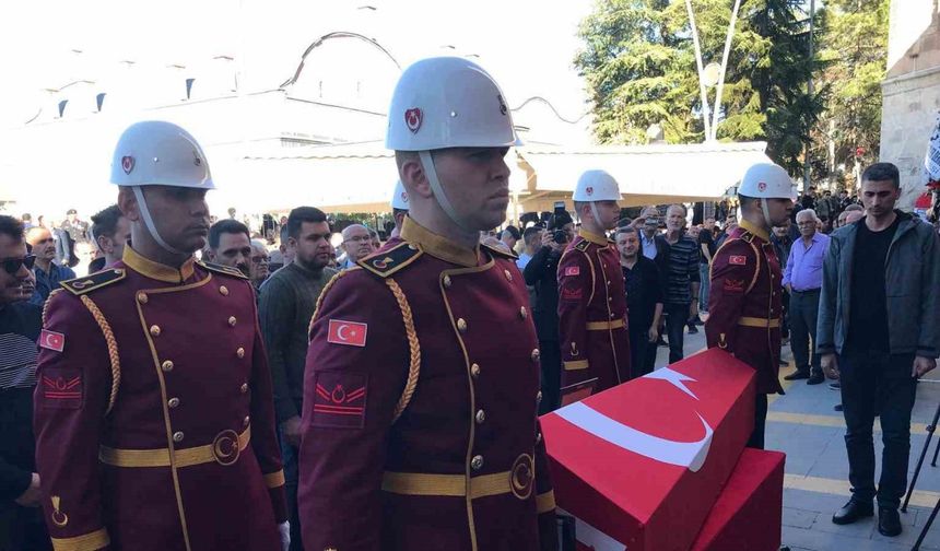 Jandarma KOM Daire Başkanı Tuğgeneral Akşit memleketinde son yolculuğuna uğurlandı