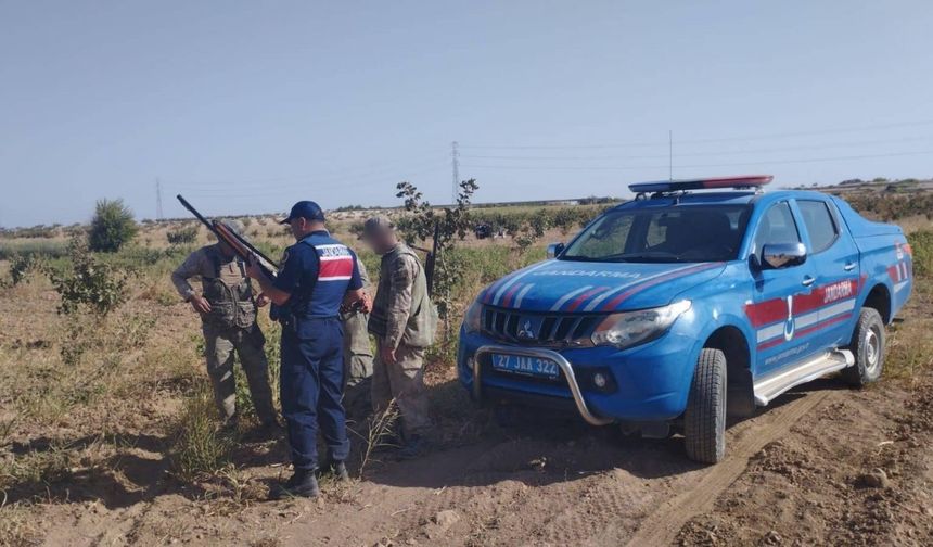 Jandarmadan av yasağına uymayan şahsa işlem